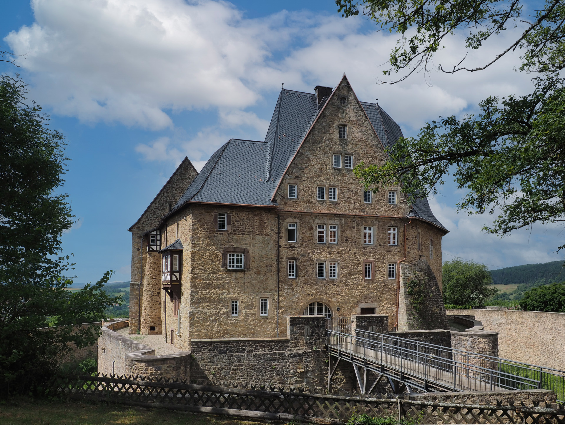 Besucherinformation Schloss Spangenberg Staatliche