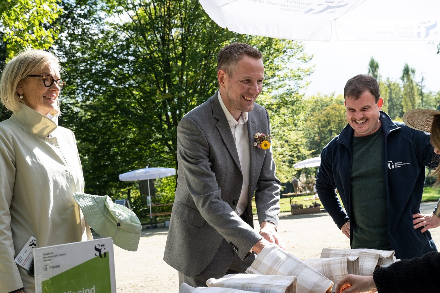 Staatssekretär Degen in Hanau-Wilhelmsbad